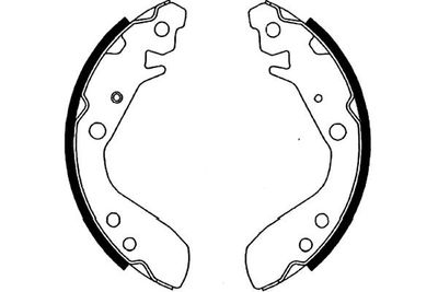 Kavo Parts Stabdžių trinkelių komplektas