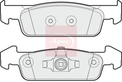 APEC Brake Pad Set, disc brake PAD1945