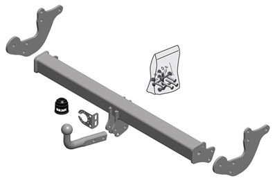Zestaw zaczepu przyczepy BRINK 687200