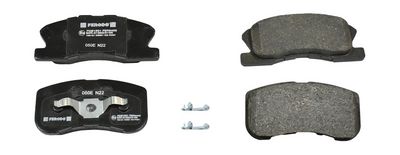Remblokken set Voor , past: DAIHATSU MOVE, SIRION, YRV  TOYOTA DUET 1.0/1.3 04.98-