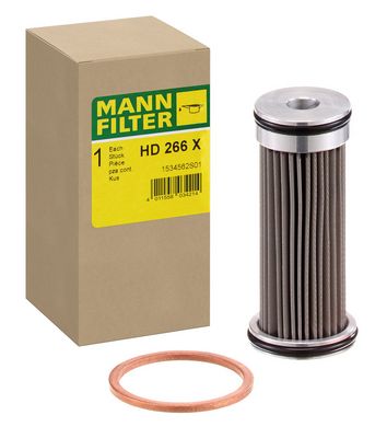 Filter, drifthydraulik MANN-FILTER HD 266 x för DEUTZ-FAHR, HÜRLIMANN, DEUTZ