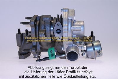 LADER AUFLADUNG SCHLÜTTER TURBOLADER 16602420 2