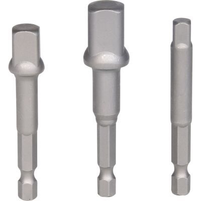 Ks Tools - súprava štvorhranných adaptérov, 1/4" 3ks