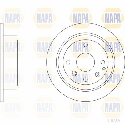 Brake Disc NAPA PBD8186