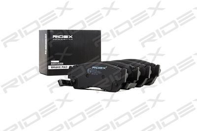 Комплект тормозных колодок, дисковый тормоз RIDEX 402B0208 для SUZUKI SWIFT