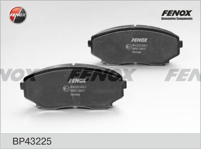 Комплект тормозных колодок, дисковый тормоз FENOX BP43225 для MAZDA CX-9