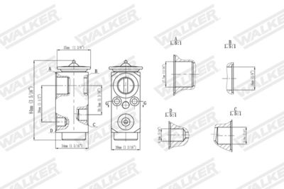 SUPAPA EXPANSIUNE CLIMA WALKER WEX00047 6