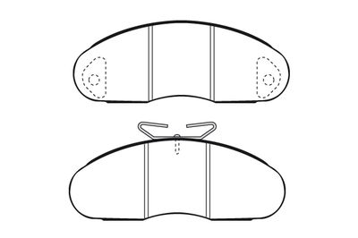 RAICAM RA.0547.2 Тормозные колодки и сигнализаторы для NISSAN TRADE c бортовой платформой/ходовая часть 2.7 TD RAICAM RA.0547.2 Тормозные колодки и сигнализаторы для NISSAN TRADE c бортовой платформой/ходовая часть 2.7 TD
