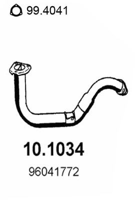Rura wydechowa ASSO 10.1034