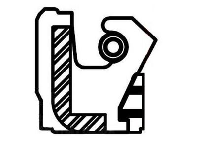 GARNIT.ETANSARE ARBORE SERVOPOMPA CORTECO 19019827B