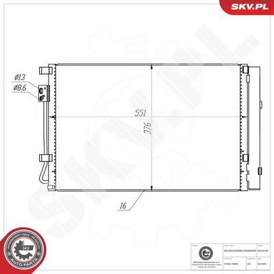 CONDENSATOR CLIMATIZARE