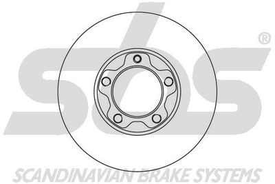 sbs 1815204709 Тормозные диски  для VW LT (Фольцваген Лт)