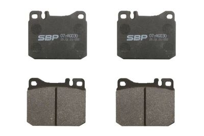 Brake Pad Set, disc brake 07-AG030