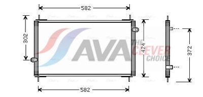 KONDENSATOR KLIMAANLAGE