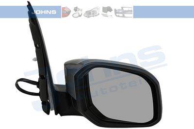 Vnější zpětné zrcátko JOHNS 95 63 38-25