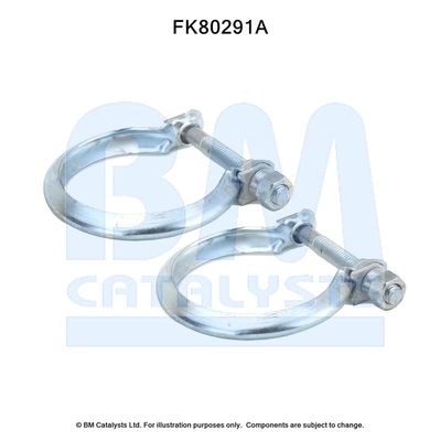 Zestaw montażowy, katalizator BM CATALYSTS FK80291