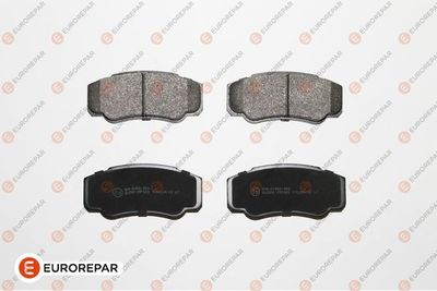 Комплект тормозных колодок, дисковый тормоз EUROREPAR 1619791580 для PEUGEOT BOXER