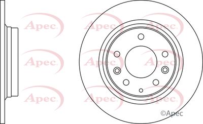 Brake Disc APEC DSK2197