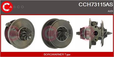 Skupina trupu, turbodmychadlo CASCO CCH73115AS