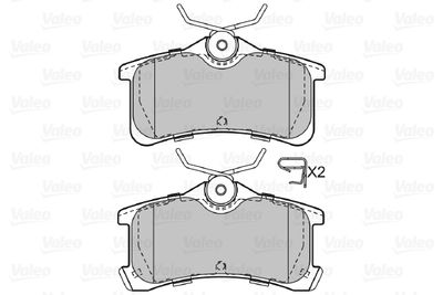 SET PLACUTE FRANA FRANA DISC VALEO 598810 1