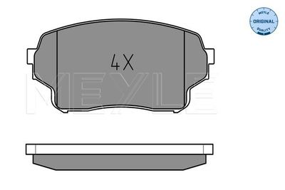 Brake Pad Set, disc brake 025 243 0115/W