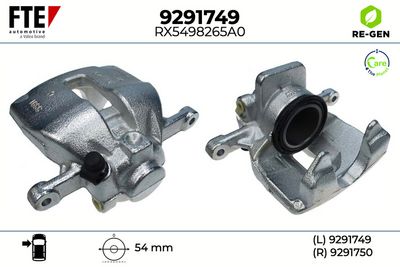 спирачен апарат FTE 9291749