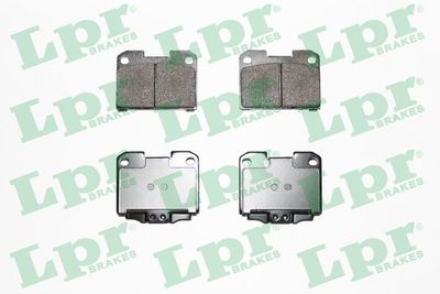 Комплект тормозных колодок, дисковый тормоз LPR 05P1022 для MITSUBISHI GTO