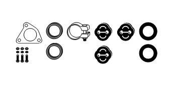 MONTAGESATZ ABGASANLAGE