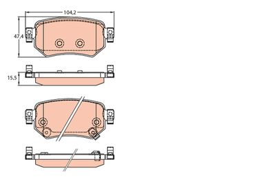 SET PLACUTE FRANA FRANA DISC