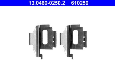 Комплектующие, колодки дискового тормоза ATE 13.0460-0250.2 для MERCEDES-BENZ VITO