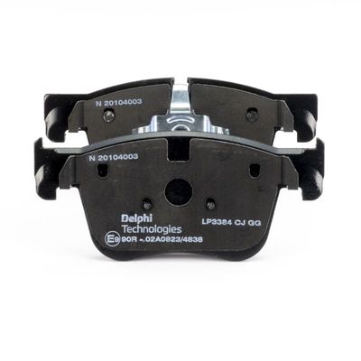 BREMSBELAGSATZ SCHEIBENBREMSE DELPHI LP3384 2