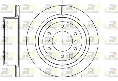 ROADHOUSE 61099.10 Тормозные диски для MITSUBISHI PAJERO IV Van (V9_, V8_, V8_V)