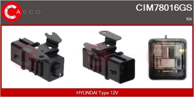 RELEU INSTALATIA DE COMANDA BUJII INCANDESCENTE CASCO CIM78016GS
