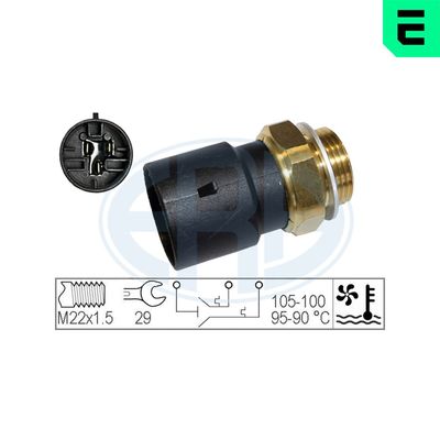 COMUTATOR TEMPERATURA VENTILATOR RADIATOR