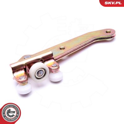 Ritinėlio kreiptuvas, atstumiamos durys