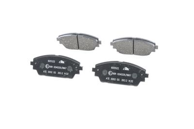 BREMSBELAGSATZ SCHEIBENBREMSE ATE 13046055222 15