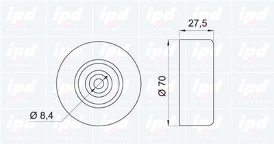 ROLA INTINZATOR CUREA TRANSMISIE IPD 153082 1