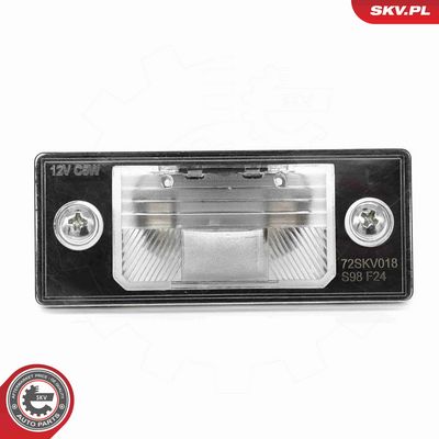 ILUMINARE NUMAR DE CIRCULATIE ESEN SKV 72SKV018 1