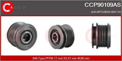 FULIE ALTERNATOR CASCO CCP90109AS