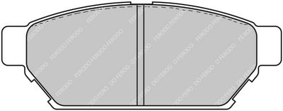 комплект спирачно феродо, дискови спирачки FERODO RACING FCP1283R