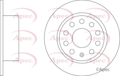 Brake Disc APEC DSK3495