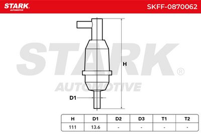 горивен филтър STARK SKFF-0870062