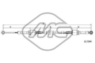 CABLU TRANSMISIE MANUALA