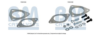 Монтажен комплект, изпускателна тръба BM Catalysts FK50133