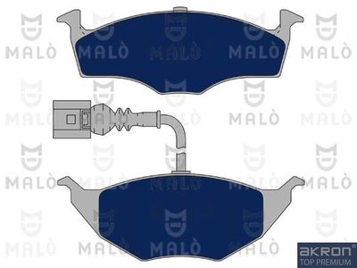 AKRON-MALÒ 1050776 Тормозные колодки и сигнализаторы  для AUDI A2 (8Z0) 1.2 TDI