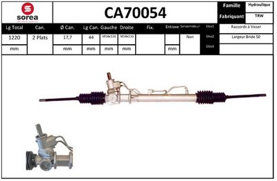 LENKGETRIEBE SNRA CA70054