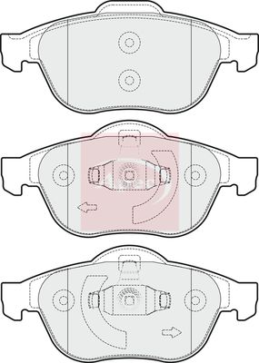 DriveTec Brake Pads DBPPAD1715