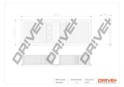 LUFTFILTER DR!VE+ DP1110100441