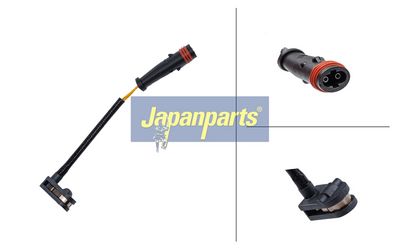 JAPANPARTS Įspėjimo kontaktas, stabdžių trinkelių susidėvėjimas