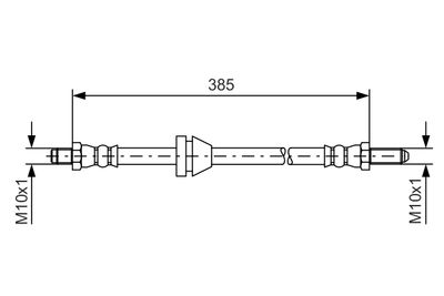 BOSCH Bremsschlauch